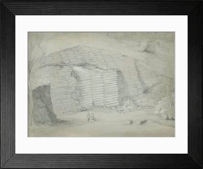 Framed Print : Standard Quarry, Welshpool Framed Print : Standard Quarry, Welshpool