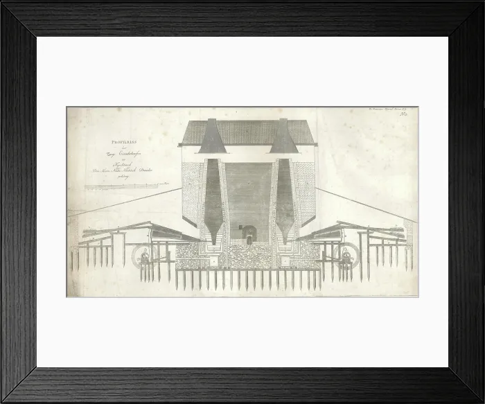 Framed Print : Iron smelting works, Siberia Framed Print : Iron smelting works, Siberia