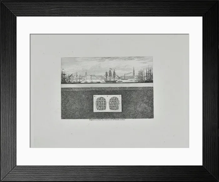 Framed Print : Section - Construction of the Thames Tunnel in progress Framed Print : Section - Construction of the Thames Tunnel in progress