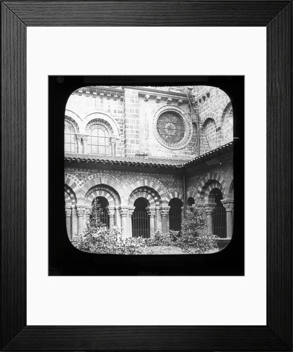 Framed Print : Cathedral cloisters, Le Puy Framed Print : Cathedral cloisters, Le Puy