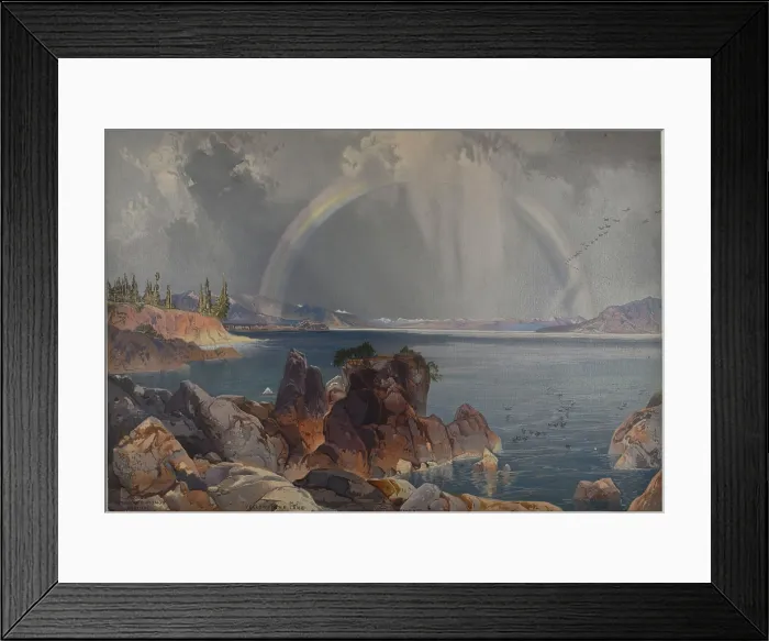 Framed Print : Yellowstone Lake Framed Print : Yellowstone Lake
