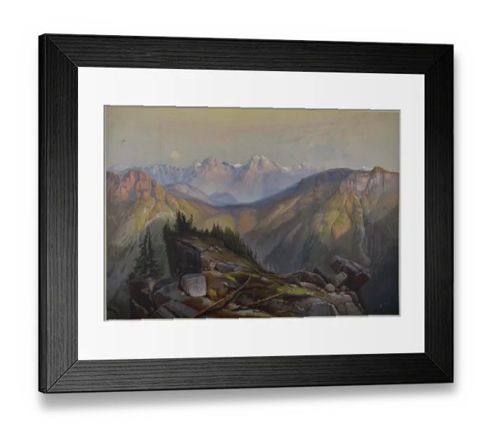Framed Print : Lower Yellowstone Range Framed Print : Lower Yellowstone Range