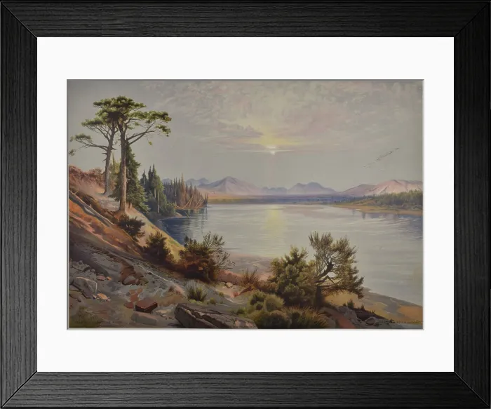 Framed Print : Head of Yellowstone River Framed Print : Head of Yellowstone River