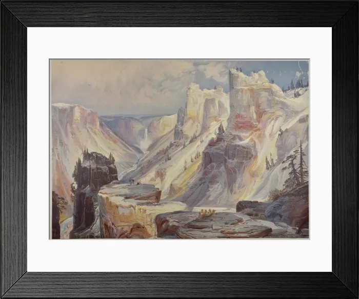 Framed Print : Grand Canon, Yellowstone Framed Print : Grand Canon, Yellowstone