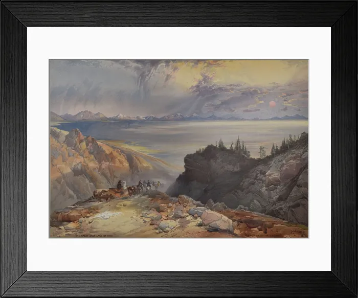 Framed Print : Great Salt Lake of Utah Framed Print : Great Salt Lake of Utah
