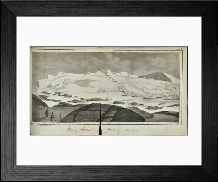 Framed Print : View of Sulitelma and its glaciers from Lairo Framed Print : View of Sulitelma and its glaciers from Lairo
