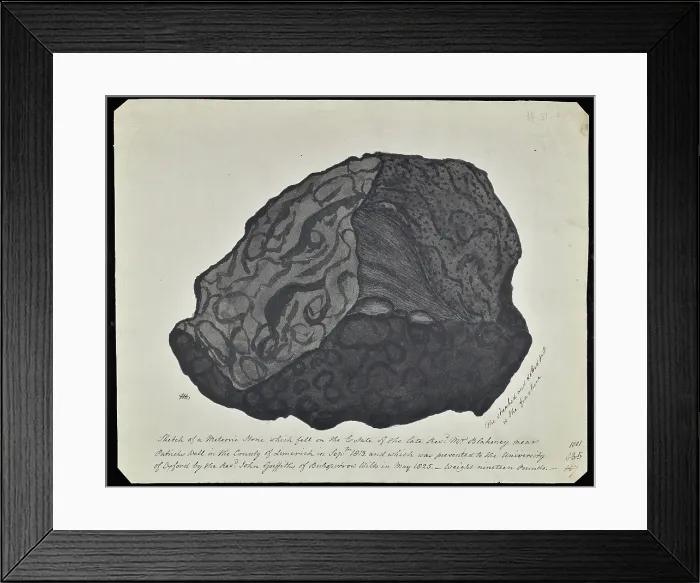 Framed Print : Meteorite that fell in County Limerick Framed Print : Meteorite that fell in County Limerick