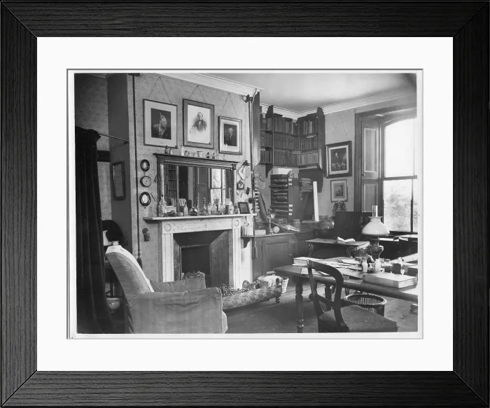 Framed Print : Photograph of Down House, home of Charles Darwin Framed Print : Photograph of Down House, home of Charles Darwin