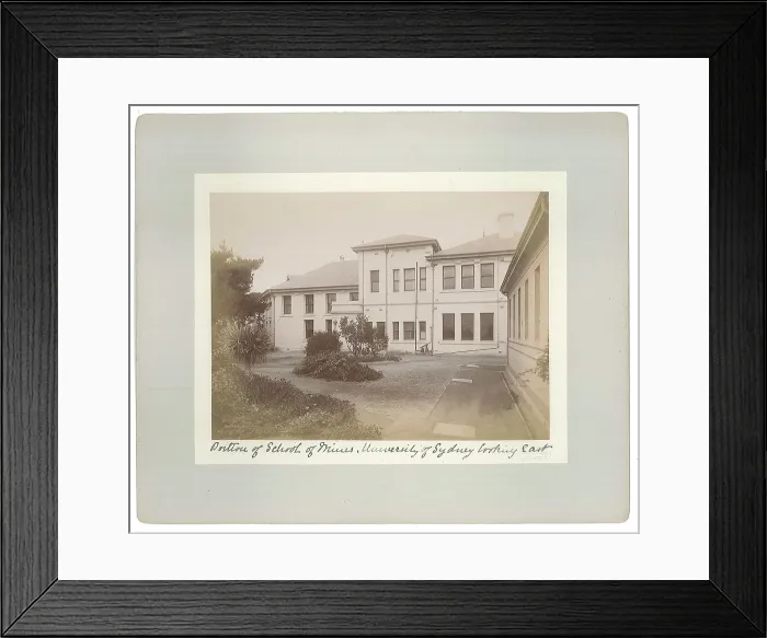 Framed Print : Exterior of the New School of Mines, University of Sydney Framed Print : Exterior of the New School of Mines, University of Sydney