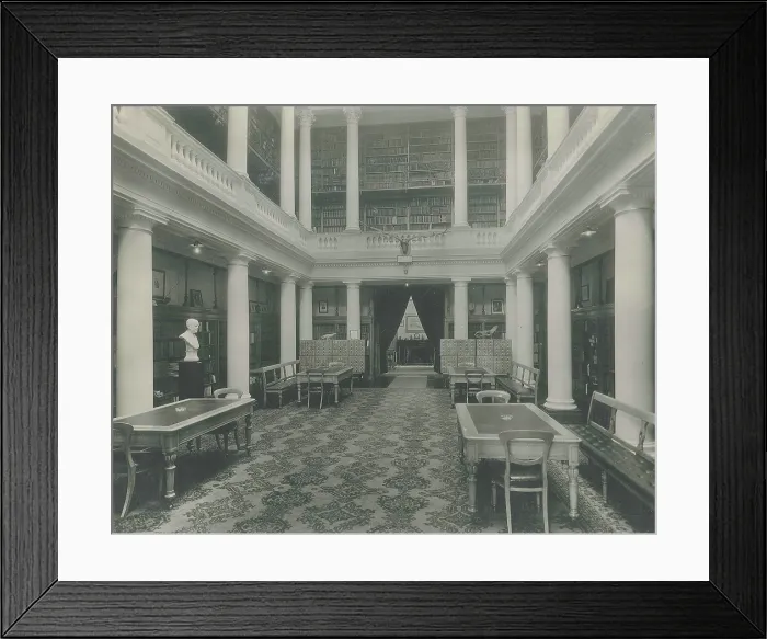 Framed Print : Upper Library of the Geological Society, 1931 Framed Print : Upper Library of the Geological Society, 1931