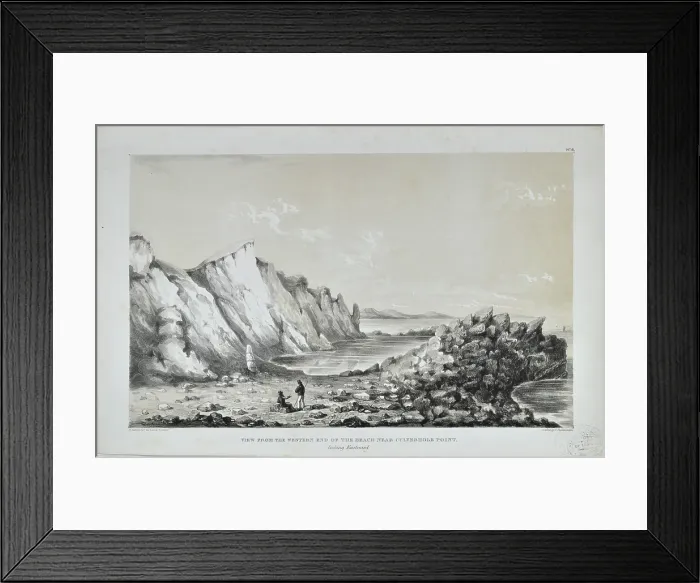 Framed Print : View from the Western End of the Beach near Culverhole Point Framed Print : View from the Western End of the Beach near Culverhole Point