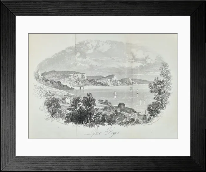 Framed Print : Lyme Regis Framed Print : Lyme Regis