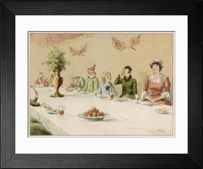 Framed Print : Freddy meets the Little Man who had a little gun Framed Print : Freddy meets the Little Man who had a little gun