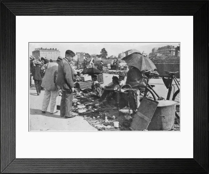 Framed Print : French Market Framed Print : French Market