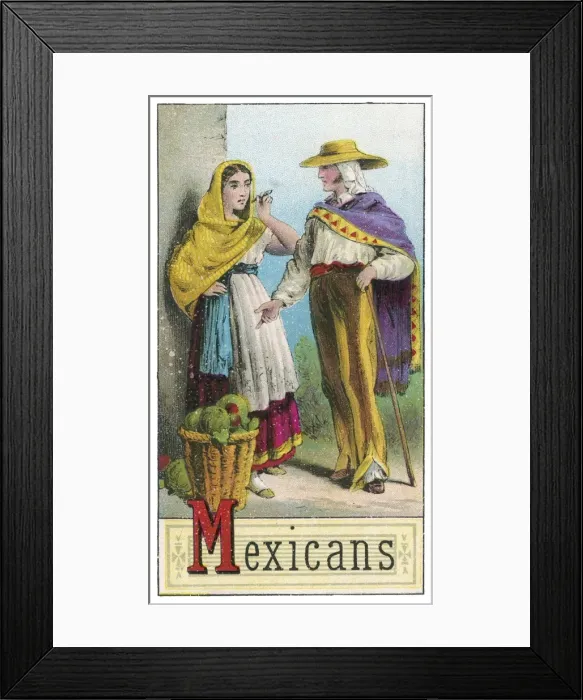 Framed Print : Mexican couple Framed Print : Mexican couple