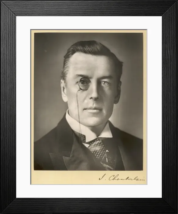 Framed Print : Joseph Chamberlain Framed Print : Joseph Chamberlain