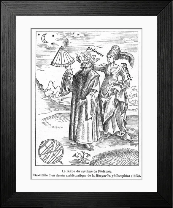 Framed Print : Ptolemy, Alexandrian astronomer, mathematician and geographer Framed Print : Ptolemy, Alexandrian astronomer, mathematician and geographer