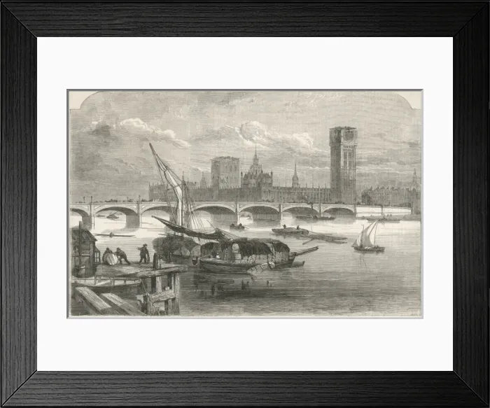 Framed Print : Westminster, London Framed Print : Westminster, London