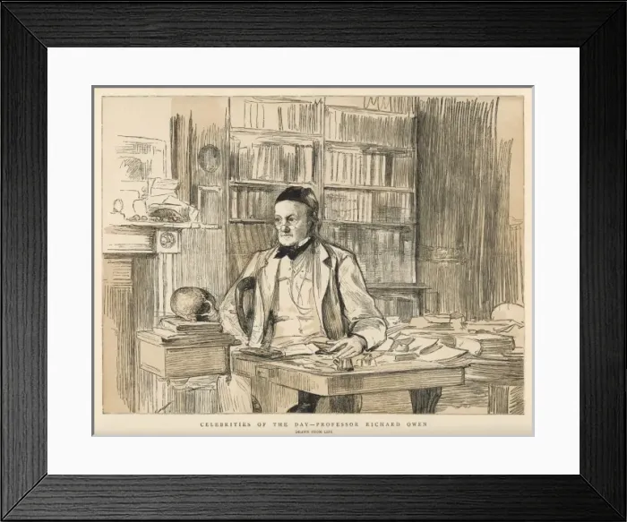 Framed Print : Sir Richard Owen Framed Print : Sir Richard Owen