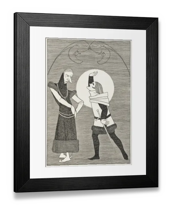 Framed Print : Scene from Bernard Shaws Saint Joan Framed Print : Scene from Bernard Shaws Saint Joan