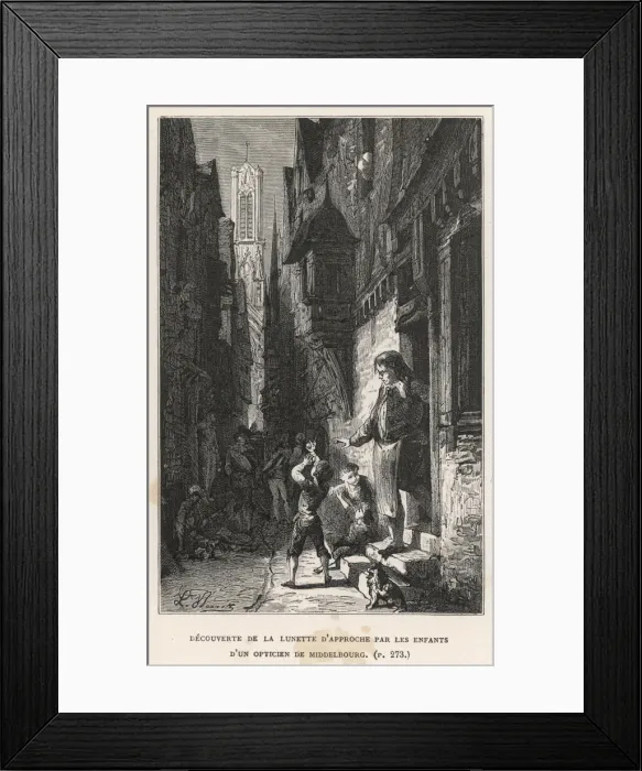 Framed Print : Hans Lippershey Framed Print : Hans Lippershey