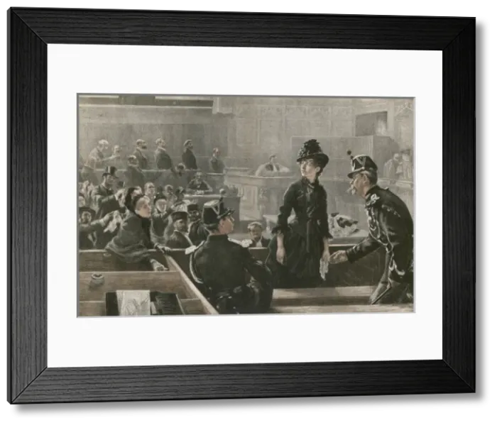 Framed Print : Law / Court Scenes Framed Print : Law / Court Scenes