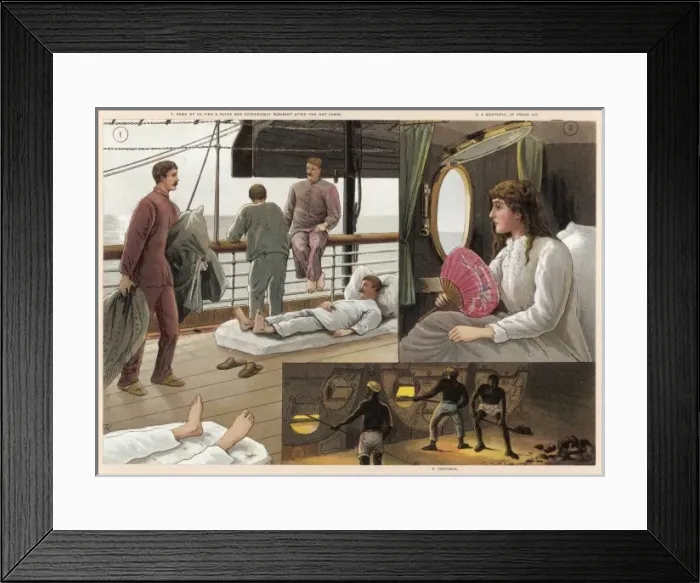 Framed Print : Passengers Hot Night Framed Print : Passengers Hot Night
