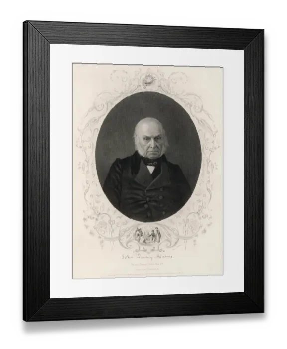 Framed Print : ADAMS (1767-1848) Framed Print : ADAMS (1767-1848)