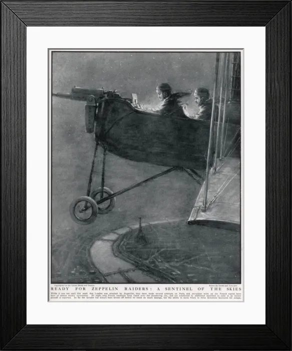Framed Print : Defending Paris 1915 Framed Print : Defending Paris 1915