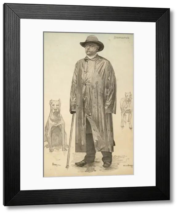 Framed Print : Bismarck / De LA Barre Framed Print : Bismarck / De LA Barre