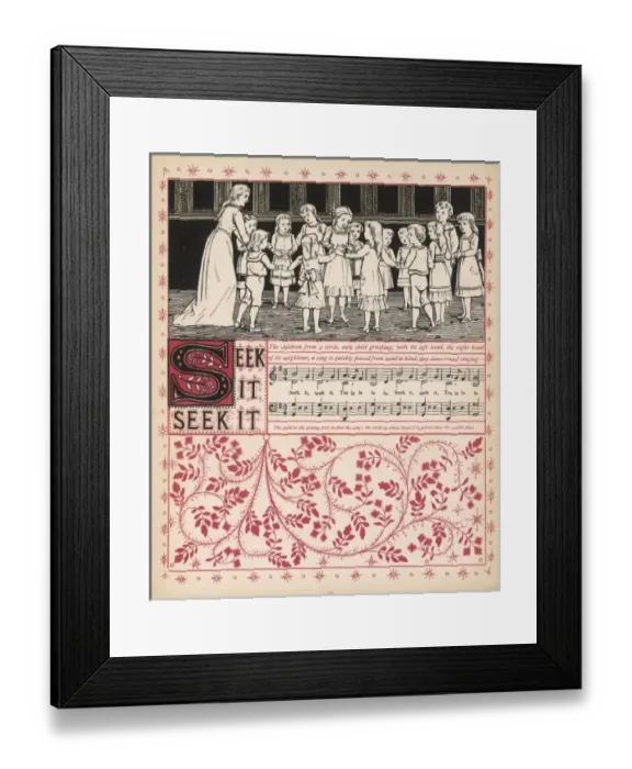 Framed Print : Game: Seek it Seek It Framed Print : Game: Seek it Seek It