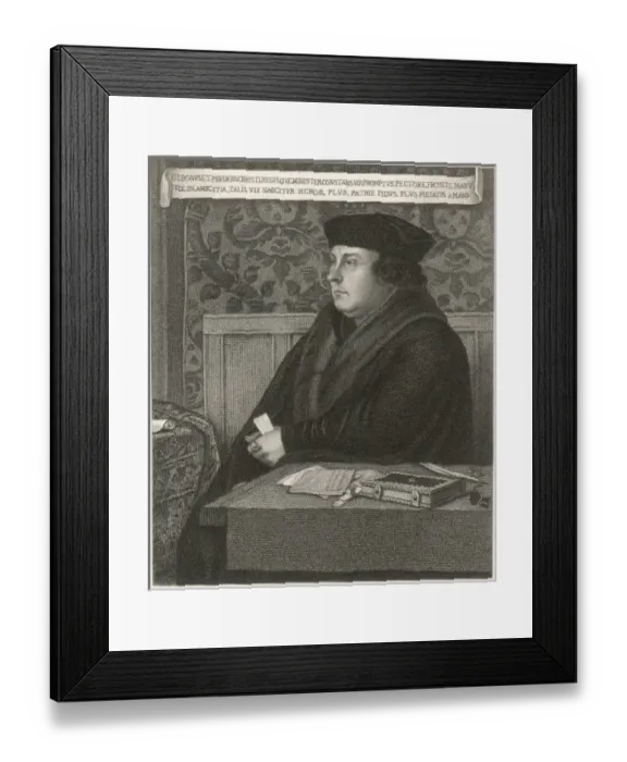 Framed Print : Thomas Cromwell / Holbein Framed Print : Thomas Cromwell / Holbein