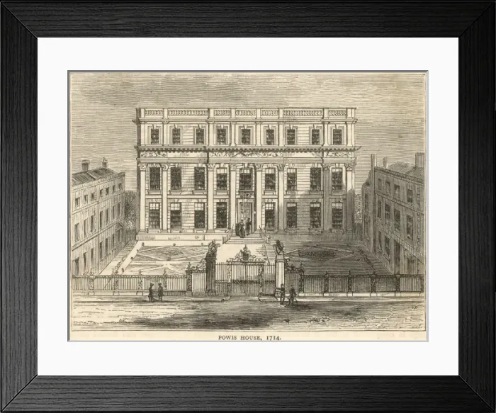 Framed Print : Powis House