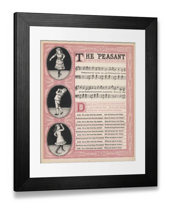 Framed Print : Game: the Peasant 1886 Framed Print : Game: the Peasant 1886