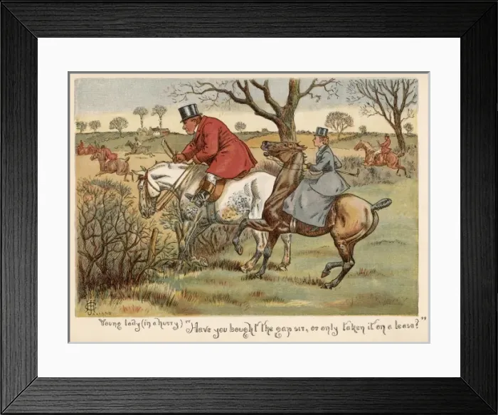 Framed Print : Mr Popple and the Lady Framed Print : Mr Popple and the Lady