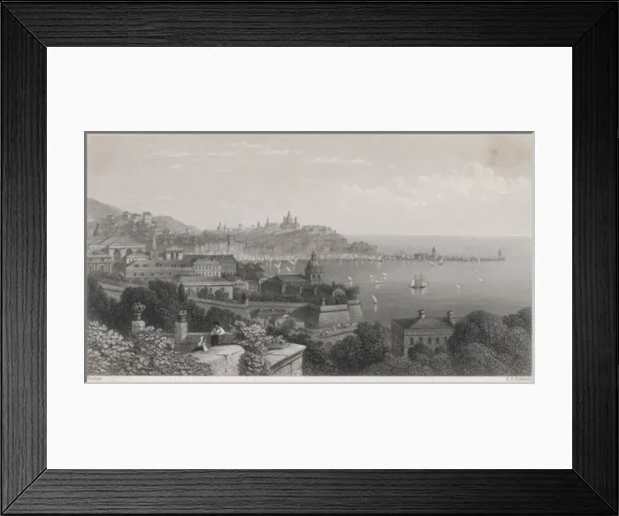 Framed Print : Genoa / General Port 19C Framed Print : Genoa / General Port 19C