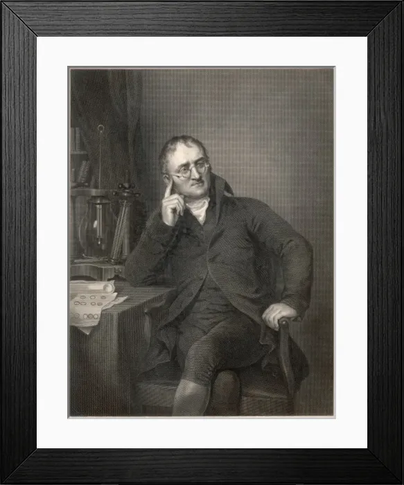 Framed Print : John Dalton Framed Print : John Dalton