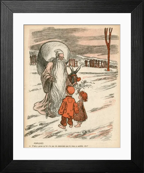Framed Print : Father Christmas Framed Print : Father Christmas
