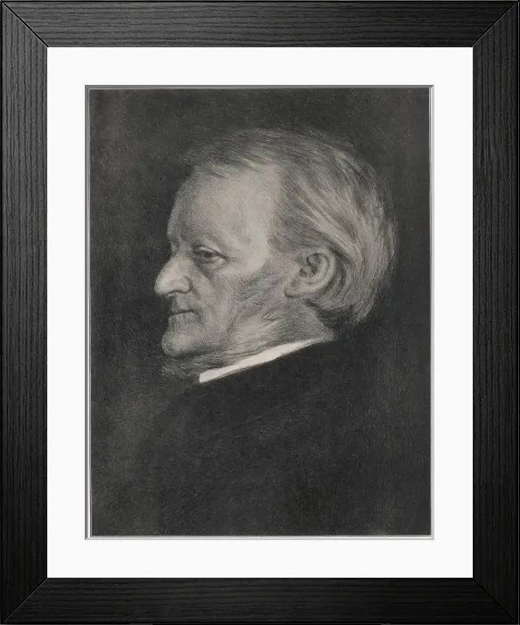 Framed Print : WAGNER (1813-1883) LIZ Framed Print : WAGNER (1813-1883) LIZ
