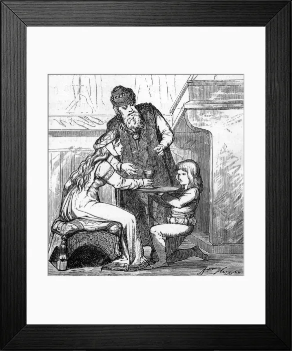 Framed Print : Customs / Knighthood Framed Print : Customs / Knighthood