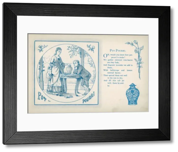 Framed Print : Pot Pourri 1886 Framed Print : Pot Pourri 1886