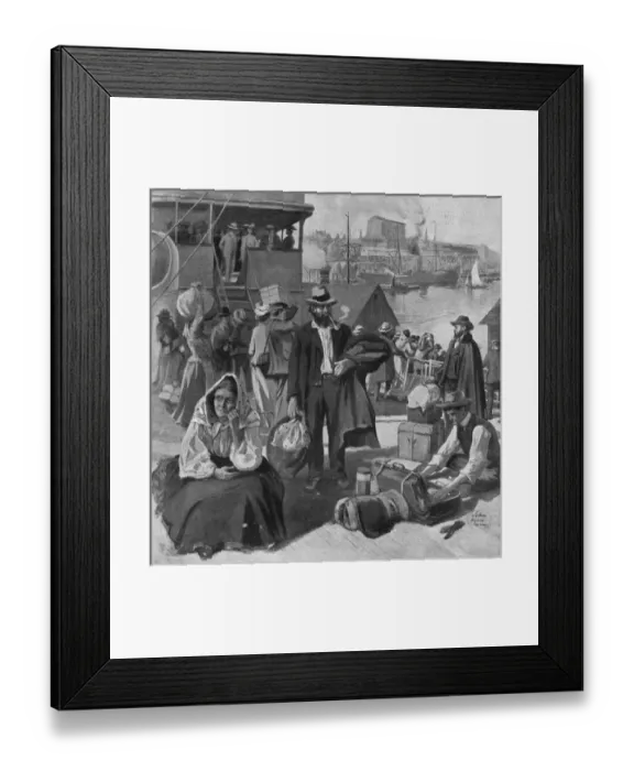 Framed Print : Travel / Emigration / Canada Framed Print : Travel / Emigration / Canada