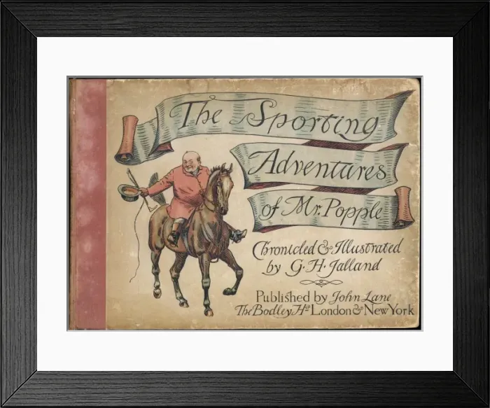 Framed Print : Mr Popple Front Cover Framed Print : Mr Popple Front Cover