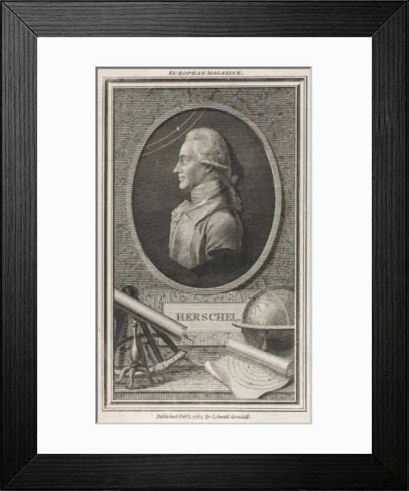Framed Print : Fw Herschel / Euro Mag Framed Print : Fw Herschel / Euro Mag