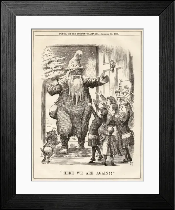Framed Print : Father Christmas Framed Print : Father Christmas