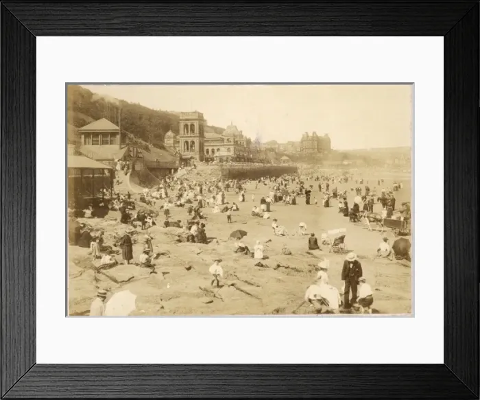 Framed Print : Scarborough Late 19th C Framed Print : Scarborough Late 19th C