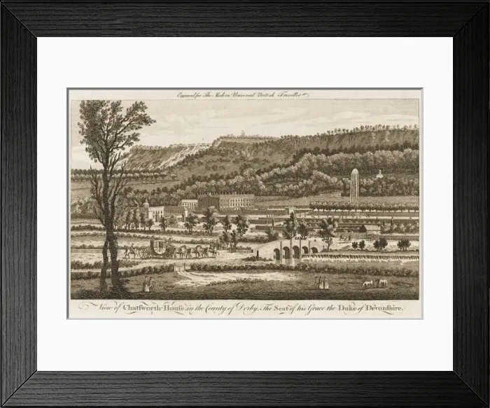 Framed Print : England / Chatsworth Framed Print : England / Chatsworth
