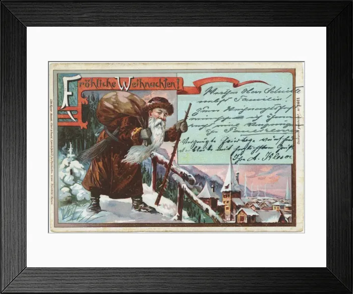 Framed Print : Father Christmas Framed Print : Father Christmas