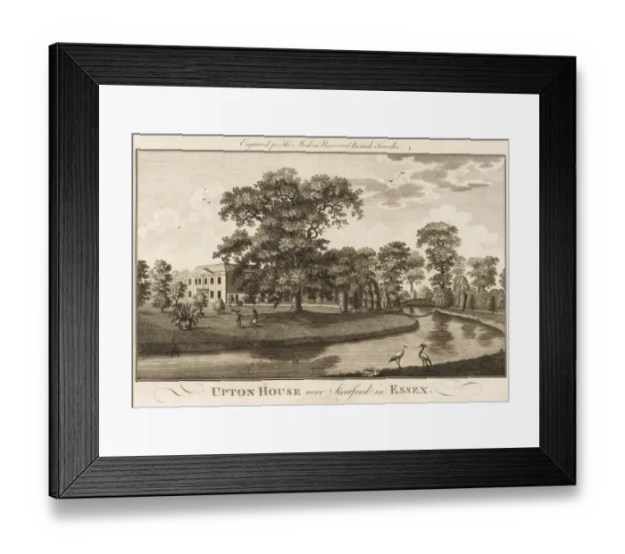 Framed Print : Upton House, Essex Framed Print : Upton House, Essex
