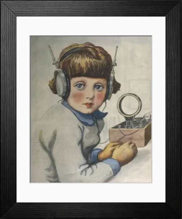 Framed Print : Entertainment / Radio Framed Print : Entertainment / Radio